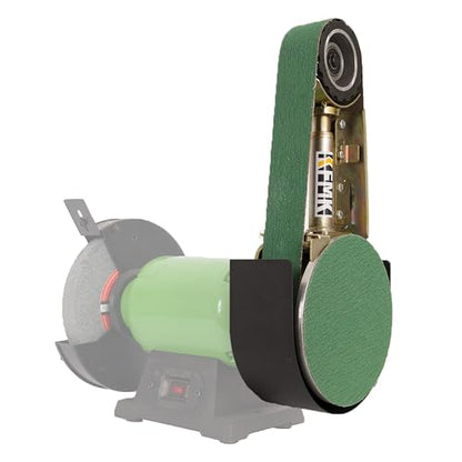 2“x 36" Belt Sander Attachment for Bench Grinder, 2x36-inch Belt and 7-inch Disc, 5/8-inch Arbor for 8" inch bench grinder, BD3627B Updated Model - size: 2"x36"