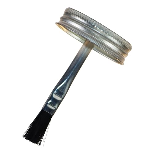 AGS Automotive Solutions Brush Top Can Thread-Magic Anti-Seize Lubricant for Bolts and Screws, 4 oz, High Temperature, Automotive, Home, Shop Lubricant - size: 4oz