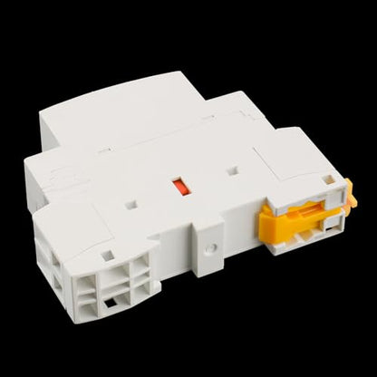 BAOMAIN 110V AC 2-Pole 20A Modular Contactor, 2NO, DIN Rail Mount