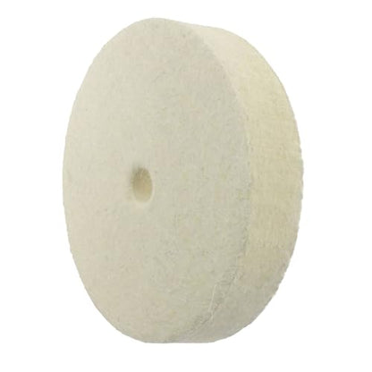 6 Inch Hard Felt Buffing Wheels with 1/2" Arbor Hole - style: 6'' Wool Buffing Wheel