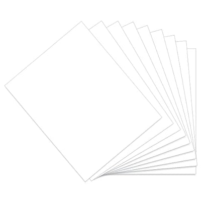 LITKO Plasticard Styrene Sheets | Variety Thickness Pack | White | 8x10 - size: Variety