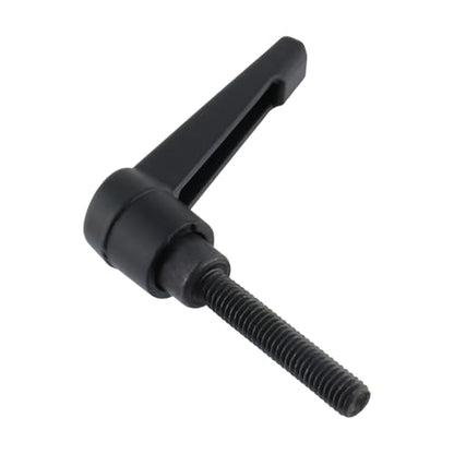 Clamping Lever Handles M6 x 32mm Push Button Ratchet Lever Male Threaded Stud Adjustable Handles Hand Knobs Rotating Screw Handles Bolts with Locking Lever -6pcs - size: M6 x 32mm