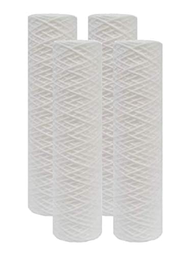 Compatible for WHKF-WHSW String Wound 5 Micron Sediment Water Filters - 4-Pack- by IPW Industries Inc. - style: 4-Pack