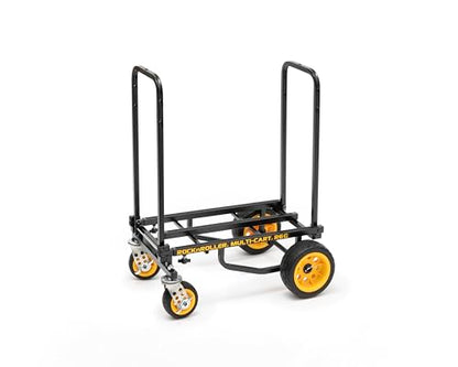 Rock-N-Roller R6G (Mini Ground Glider) 8-in-1 Folding Multi-Cart/Hand Truck/Dolly/Platform Cart/28" to 42.5" Telescoping Frame/500 lbs. Load Capacity, Black - style: R6G