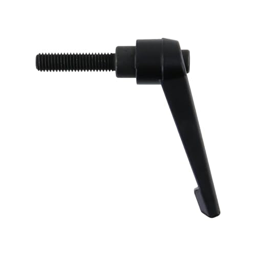 Clamping Lever Handles M8 x 32mm Push Button Ratchet Lever Male Threaded Stud Adjustable Handles Hand Knobs Rotating Screw Handles Bolts with Locking Lever -4pcs - size: M8 x 32mm