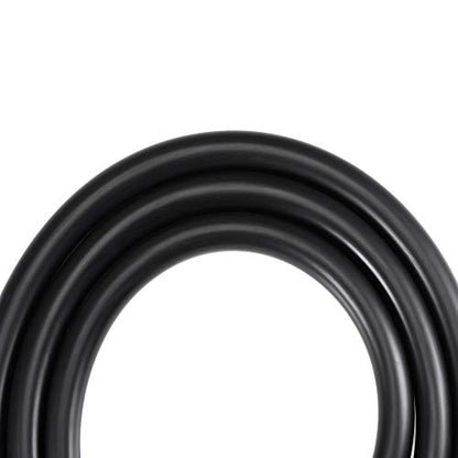 uxcell Lubricating Oil Hose, 25mm(1") ID x 31mm(1 1/4") OD 3.3ft Rubber Water Hose Tubing Black - size: 25mm x 31mm