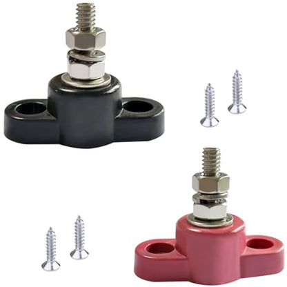 YSIL 5/16"(M8) Power Distribution Block 12V 200A Single Stud Bus Bar - size: 5/16", style: Single Stud