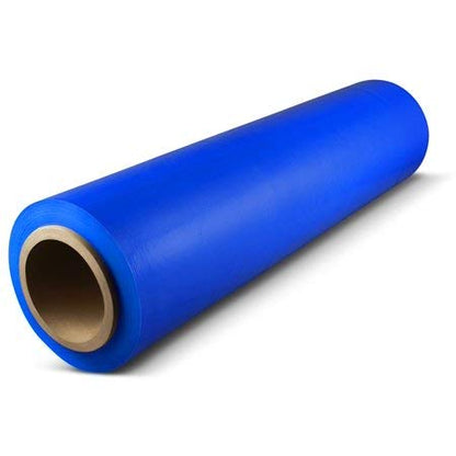 18"x 1500 FT Roll - 80 Gauge Thick + Heavy Duty .Stretch wrap Moving & Packing Wrap. Industrial Strength, Plastic Pallet Shrink Film Ideal for Furniture, Boxes, Pallets… (Blue, 4 Pack) - color: Blue, size: 4 PACK