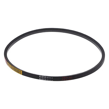 HARFINGTON A-813 V-Belts Drive Belt 813mm Inner 13mm Width 8mm Thickness Girth Rubber for Power Transmission - size: 813mm