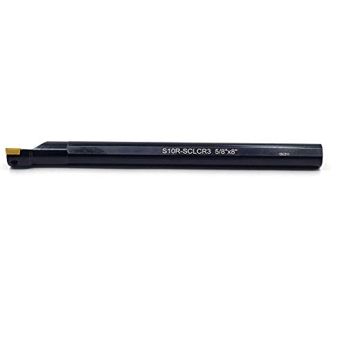 OSCARBIDE 5/8"x 8" Indexable Boring Bar, SCLCR,Right-Hand - color: 5/8*8