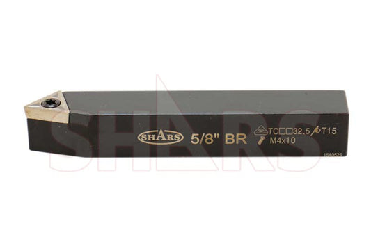 Shars (5 Pcs) 5/8" Indexable Carbide Turning Tool Set 404-1042 P] - size: 5/8" 404-1042