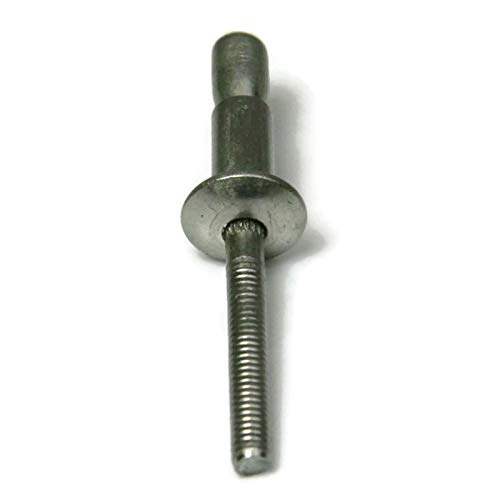3/16" (6-4) Structural Rivet Interlock Blind Rivets Stainless Steel High Strength Pop Rivets (100)