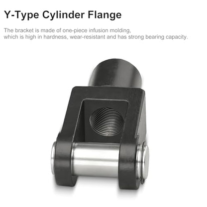 BAOMAIN CY-125 Y-Joint Foot Mount Flange M27x2Thread,for SC125 Cylinders