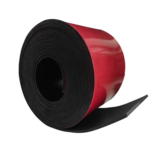 Adhesive Rubber Strip Roll 3" Wide x 1/8" Thick x 20' Long for Gasket - size: 3" Wide x 1/8" Thick x 20' Long