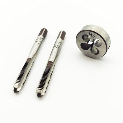 AtticZone M5 x 0.8 Metric Hand Thread Tap and Die Set, Right Hand - size: M5x0.8