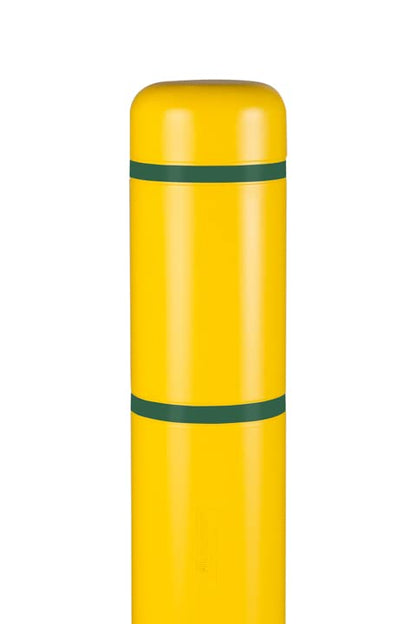 BollardGard 7" x 60" Bollard Cover Yellow - Innoplast (Yellow Green Tape) - color: Yellow green tape, size: 7\"x60\"