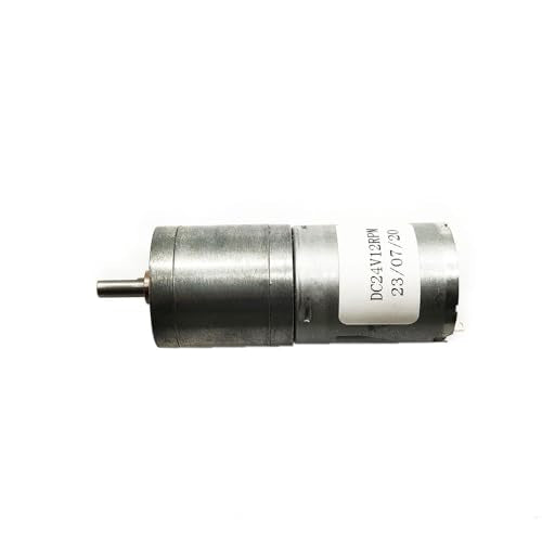 BRINGSMART JGA25-370 Gear Motor 12V 1360rpm DC Low RPM Robot 25MM Gearbox