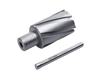 1-3/8'' Diameter x 1-3/8'' Depth of Cut Carbide Tipped TCT ANNULAR Cutter with 3/4'' Weldon Shank - size: 1-3/8'' x 1-3/8''