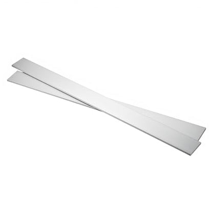 30 Pack 12x1 Inch Aluminum Flat Bar 6061 Aluminum, 1/8 Thick Square Aluminum Bar Stock, General Purpose Plate Solid New Mill Stock Strips for Industrial Transport Building Project - size: 30 PCS 12x1x1/8 Inch