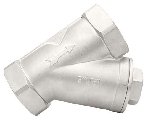 2" Stainless Steel Y-Strainer - 800WOG, FxF NPT - size: 2 Inch