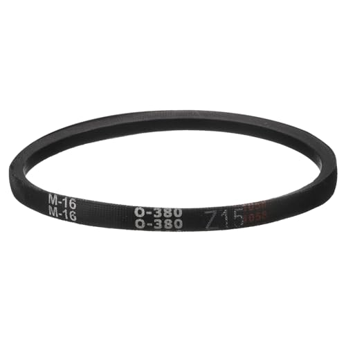 HARFINGTON Z-15 Z Type V-Belt 381mm/15 Inner Length x 0.39" Width x 0.24" Height, Z-Type Closed-Loop Rubber Transmission Belt - size: Z-15