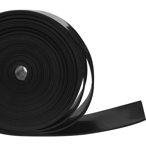 TORRAMI Solid Neoprene Rubber Strips Roll 1/16 (.062) inch Thick X 2 inch Wide X 10 Feet, for DIY Weather Stripping, Gasket, Seal - size: 2" Wide X 10' Long, style: 1/16 (.062)" Thick