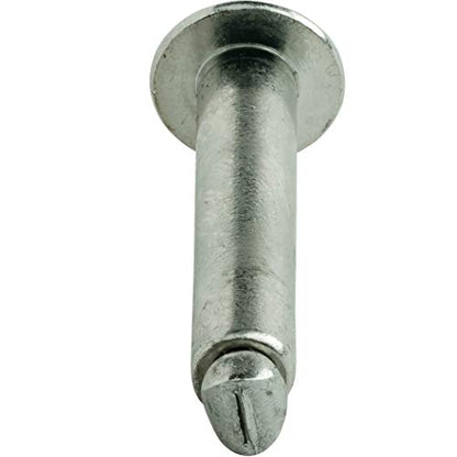 Fastenere Pop Rivets - 3/16" x 3/4" (25pcs) Heavy Duty, Open-End, Stainless Steel, Dome-Head Blind Rivets, Corrosion-Resistant, High Tensile & Shear Strength, 6-12 Gap 0.626"-0.750" - size: 3/16" x 3/4" (6-12) (25 Pack)