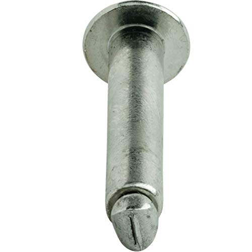Fastenere Pop Rivets - 3/16" x 1" (25pcs) Heavy Duty, Open-End, Stainless Steel, Dome-Head Blind Rivets, Corrosion-Resistant, High Tensile & Shear Strength, 6-16 Gap 0.876"-1.00" - size: 3/16" x 1" (6-16) (25 Pack)
