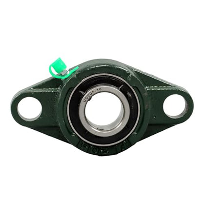 Self-Aligning Flange Mount Pillow Block Bearing - 1 Inch Bore, Bearing Steel, UCFL205-16 4 Pack
