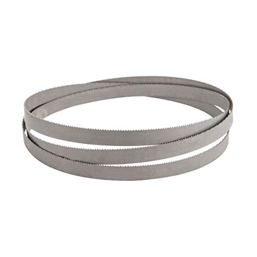 POWERTEC 105 Inch Bi-Metal Bandsaw Blades, 1/2" x 14 TPI Non-Ferrous Metal Cutting Band Saw Blades for Delta 14" Band Saw with Riser Block, 1pk (13390) - style: 105 inch x 1/2" x 14 TPI (Bi-Metal)