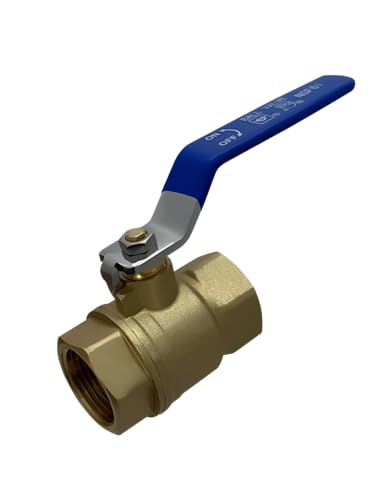 1 Pack XFITTING 1 Inch Female Ball Valve, 1 Inch FIP Ball Valve, 1/4 Turn - size: 1 Inch