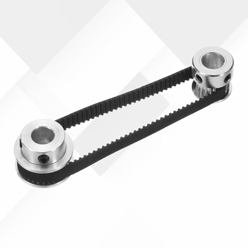 MECCANIXITY 5Pcs 150mm GT-2 Timing Belt 6mm Width 2mm Pitch Closed Loop - size: 150mm