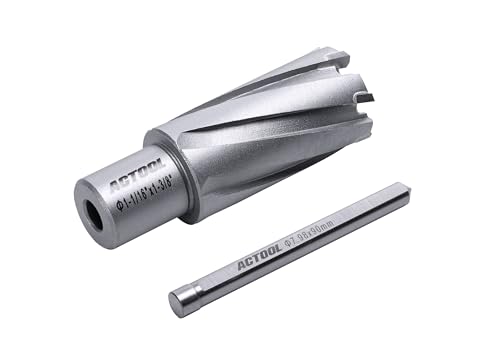 1-1/16'' Diameter x 1-3/8'' Depth of Cut Carbide Tipped TCT ANNULAR Cutter with 3/4'' Weldon Shank - size: 1-1/16'' x 1-3/8''