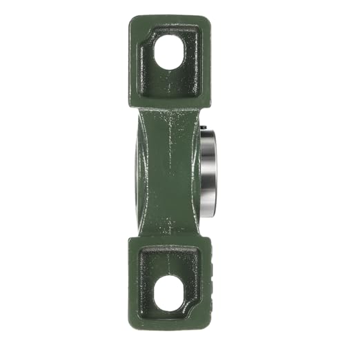 uxcell 2pcs UCP206-20 Pillow Block Bearings 1-1/4 inch Bore Self Alignment, Solid Cast Iron Base Mounted Chrome Steel Bearings - size: UCP206-20