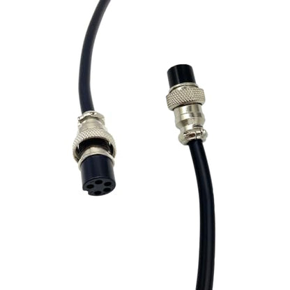 GX16 5 Pin Aviation Connector Cable Female Plug with Wire 2m - color: 5 pin, size: 2 m