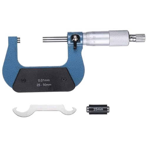 HARFINGTON Outside Micrometer 25-50mm Range +/-0.01mm Accuracy - size: 25-50mm