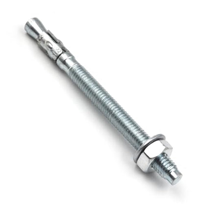 50-Pcs Wedge Anchors for Concrete,5/16" x 4"(M8x100mm) Zinc Plated Anchors - color: 5/16"X4"-50pcs