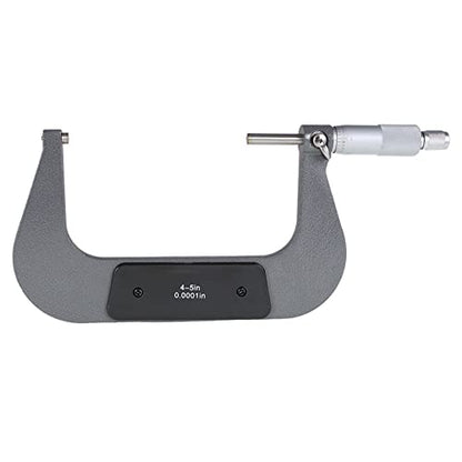 waltyotur 4-5 Inch U-Shaped Outer Micrometer for Precise Measurement - size: 4-5 Inch