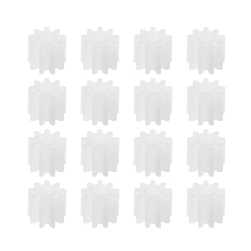 Othmro 30pcs Plastic Gears 9 Teeth Model 092A Reduction Gear Plastic Worm Gears for RC Car Robot Motor - color: 2A 9Teeth 30Pcs, size: Plastic Gears