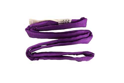 Ancra Cargo Endless Round Lifting Sling, Purple, 1" x 3', 3 Sling Variants - size: 1 Inch x 3 Foot