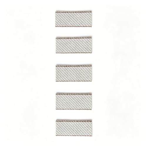 Replacement Vanes for 5-Inch Air Orbital Sanders, Pneumatic Dual Action Sander Rotor Blades, High-Stability Composite Blades for Random Orbit Sanding Tools (Off-White) - color: Off-white