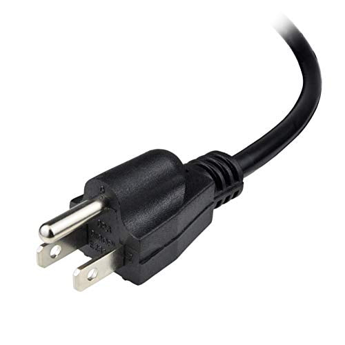 10ft 14 Gauge 3 Prong Heavy Duty Replacement Power Supply Cord Cable 110V 115V 120V Pigtail for Universal AC Appliance, NEMA 5-15 Plug US SJT 14AWG (15A) (Pack of 3) - size: 15A (Pack of 3)