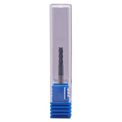 BestParts 5Pcs 7/64" 4 Flute Solid Carbide Square End Mill, AlTiN Coated - size: 7/64 in