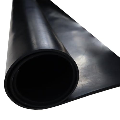 EPDM Rubber Sheet, Black, 60A, 0.125" x 36" x 48" - size: 48 x 36 x 0.125 in.