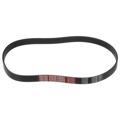 uxcell 6K366/6PK930 Serpentine Belt 6 Ribs 930mm Length x 21mm Width x 5mm Height, EPDM Poly V Belt, Multi Wedge Micro V Belt for Vehicle - size: 6PK930