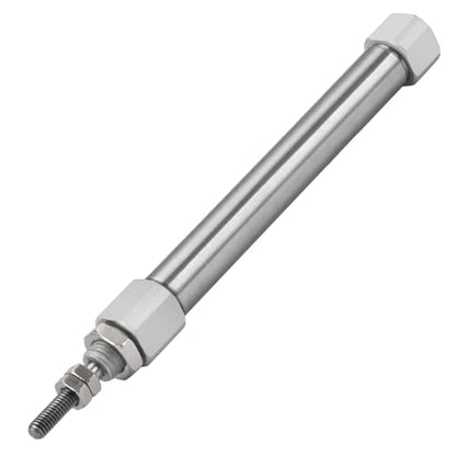 Heschen Stainless Steel Slim Air Pneumatic Cylinder, CDJ2B 10-60, M5 Port, 10mm Bore, 60mm Stroke, Double Acting Single Rod - size: 60mm Stroke
