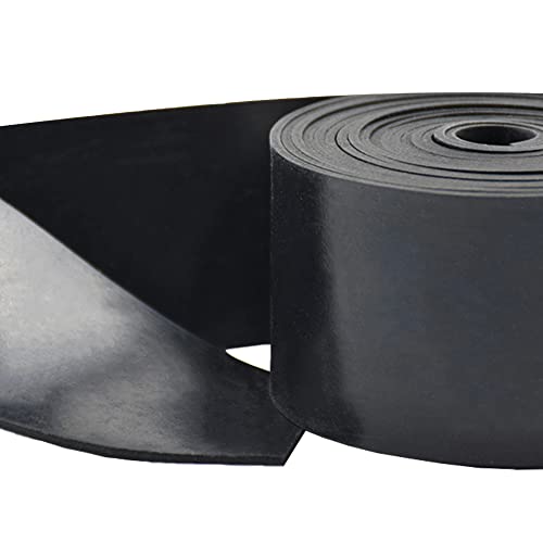 DEVNOL Neoprene Rubber Strip 1/16 (.062)" Thick X 2" Wide X 10'Long Grade 65A for Gasket, Surface Protection, Sealing - size: 1/16" x 2" x 10'