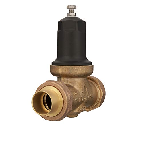 Zurn Wilkins 114-NR3XLDUC 1-1/4" NR3XL Pressure Reducing Valve with Double Union FNPT Copper Sweat Connection - size: 1.25 Inch