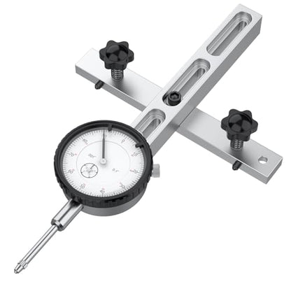 HDLNKAK Table Saw Dial Indicator Gauge, 0-1"/0.001" Dial Indicator - color: Table Saw Dial Indicator Gauge