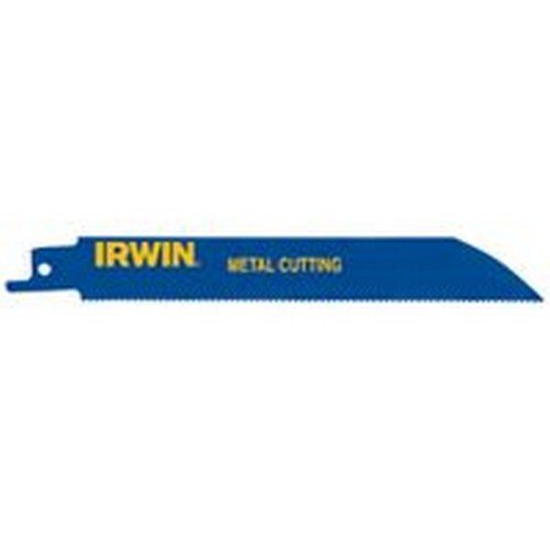 Irwin Tools - 372818BB IRWIN Tools Metal Cutting Reciprocating Saw Blade, 6-Inch, 24 TPI (372624) - size: 6", style: 24TPI / 1-count